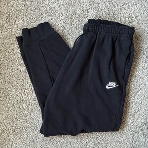 Nike Womens Black Sweatpant Jogger Pants